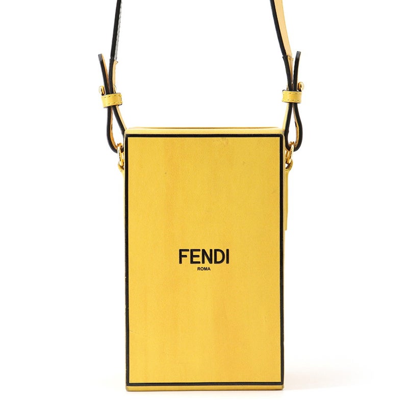フェンディ ショルダーバッグ 縦型ボックス レザー 7VA519 FENDI