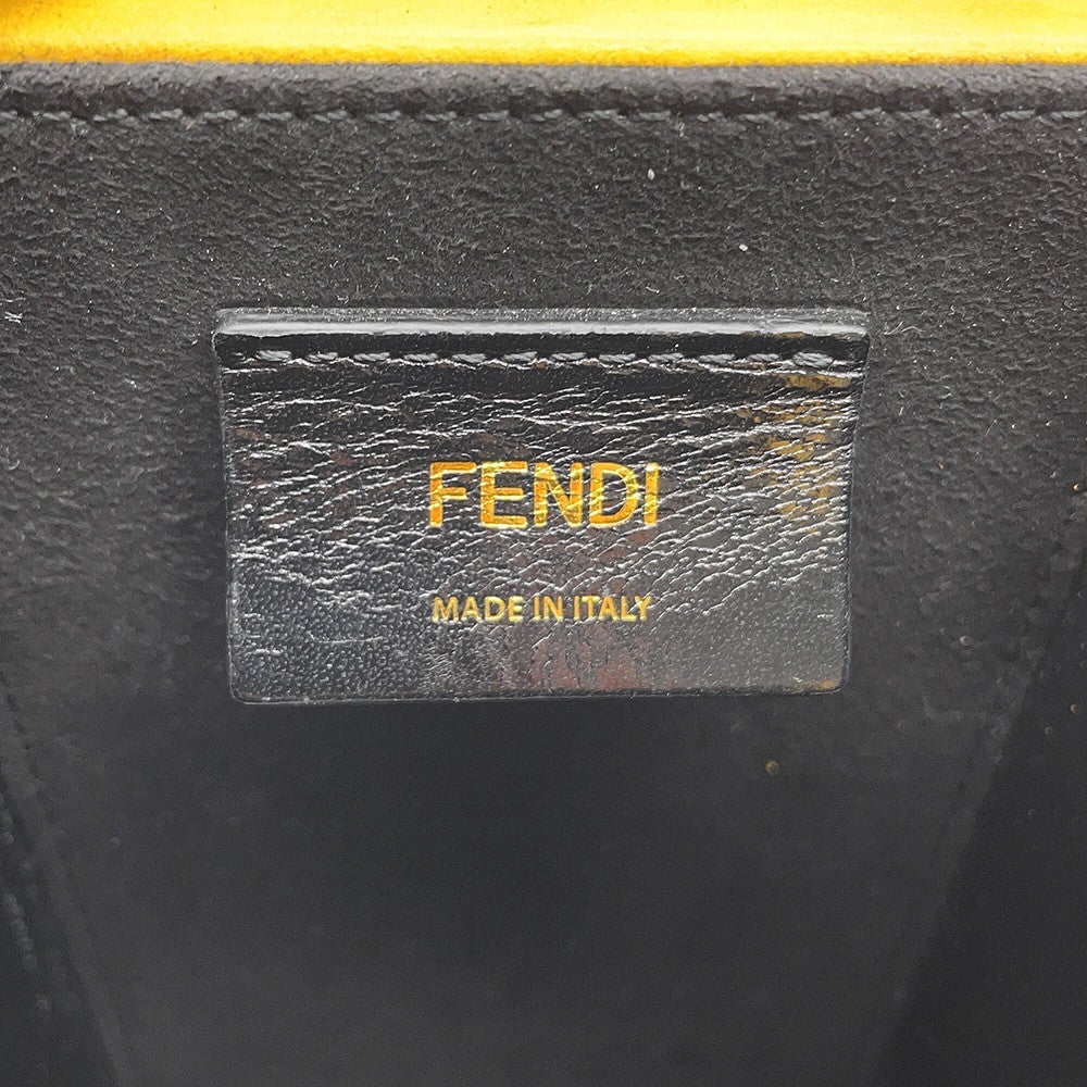 FENDI ボディバッグ 黒/グレー/黄色 コメ兵｜フェンディ 7VA470 A9XS ショルダーバッグ｜FENDI｜ブランド