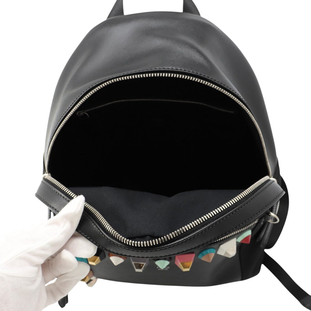 フェンディ リュック スタッズ レザー 8BZ035 FENDI バッグ バック