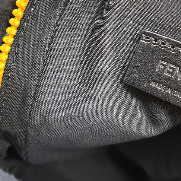 フェンディ フォンホルダー バゲット フォンポーチ ナイロン/レザー 7AS056 FENDI スマホケース ショルダーバッグ