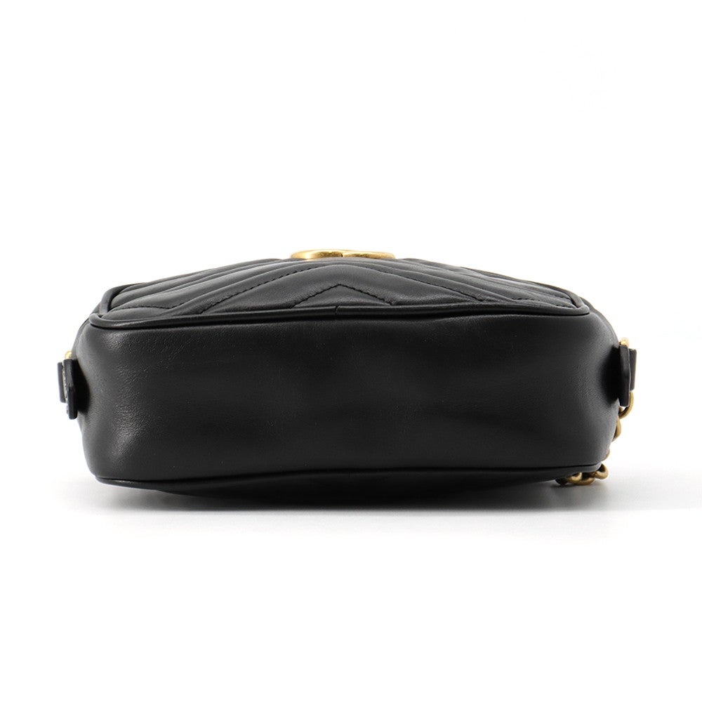 グッチ チェーンショルダーバッグ GGマーモント レザー 634785 GUCCI