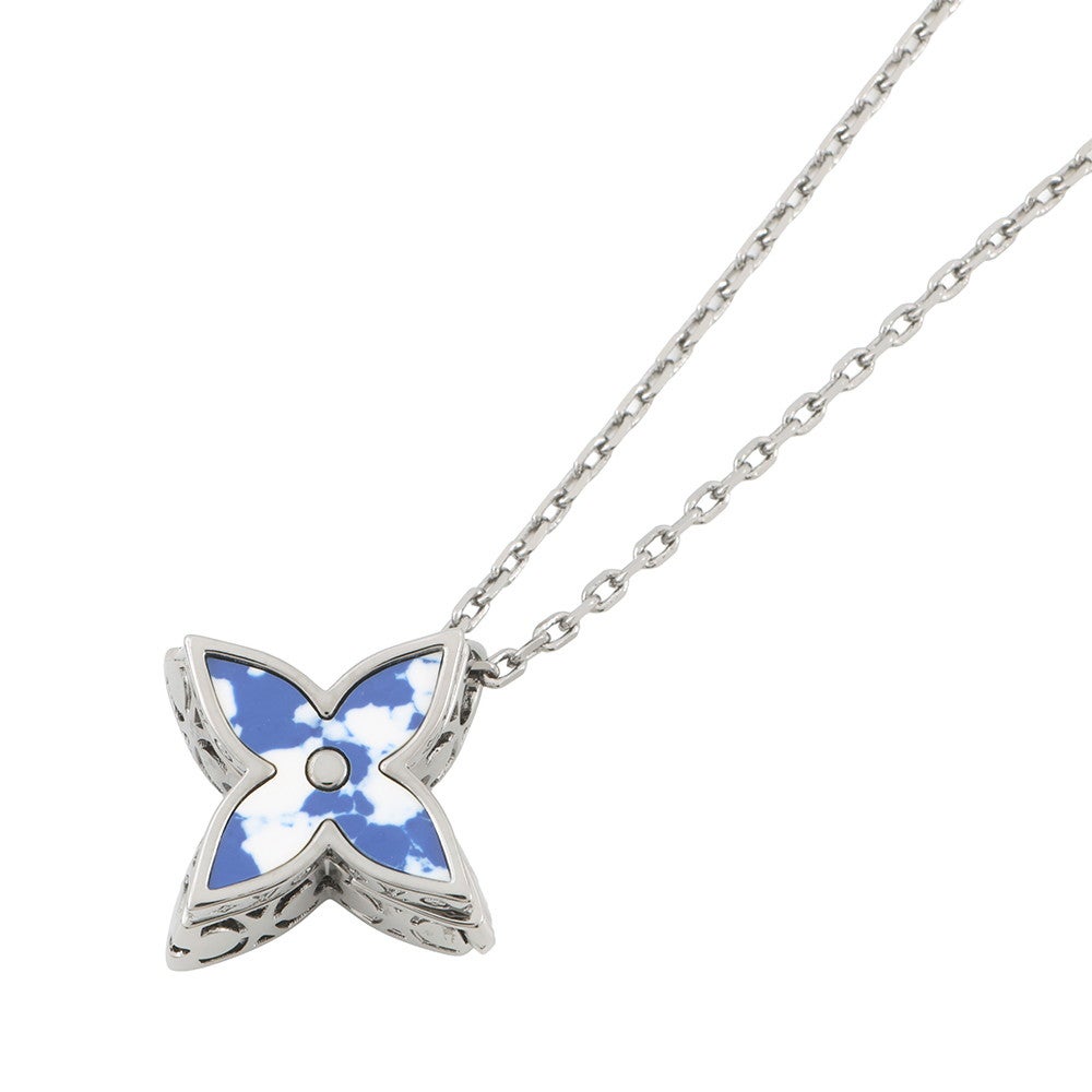 ルイヴィトン ネックレス フラワーロケット ペンダント M01047 LOUIS