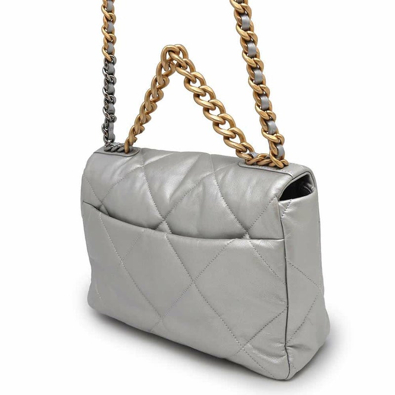 シャネル チェーンショルダーバッグ 19 ラージ ラムスキン AS1161 CHANEL バッグ 2wayハンドバッグ