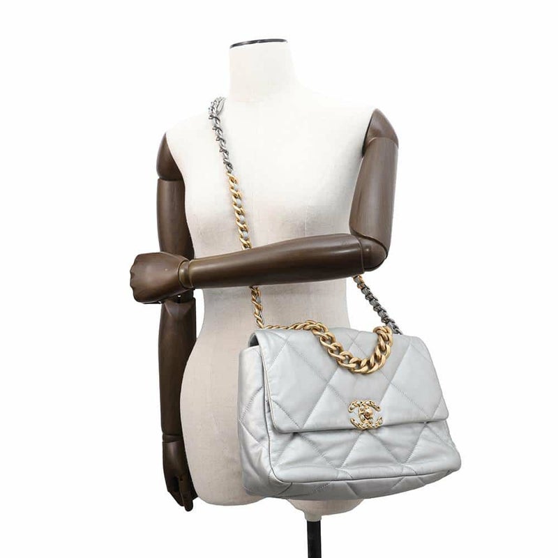 シャネル チェーンショルダーバッグ 19 ラージ ラムスキン AS1161 CHANEL バッグ 2wayハンドバッグ