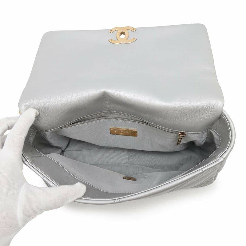 シャネル チェーンショルダーバッグ 19 ラージ ラムスキン AS1161 CHANEL バッグ 2wayハンドバッグ