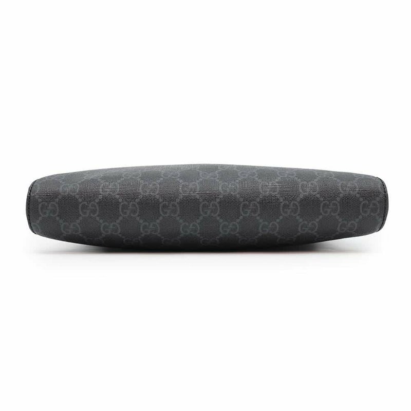 グッチ ショルダーバッグ GGスプリーム メッセンジャーバッグ 474137 GUCCI バッグ メンズ ウェブ 黒