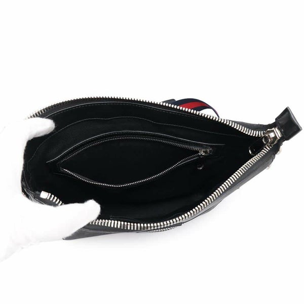 グッチ ショルダーバッグ GGスプリーム メッセンジャーバッグ 474137 GUCCI バッグ メンズ ウェブ 黒