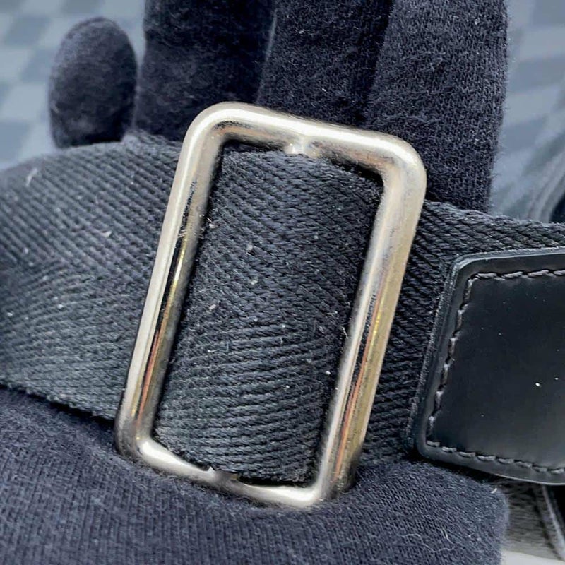 ルイヴィトン ショルダーバッグ ダミエ・グラフィット ディストリクトNM MM N41029 ヴィトン メンズ ブラック 黒