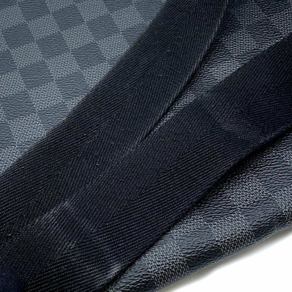 ルイヴィトン ショルダーバッグ ダミエ・グラフィット ディストリクトNM MM N41029 ヴィトン メンズ ブラック 黒