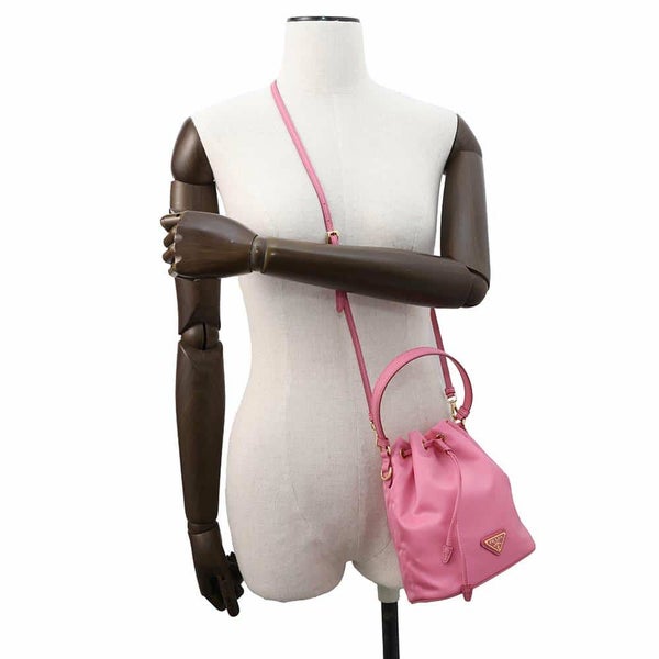 プラダ ハンドバッグ 巾着 ナイロン 1BE067 PRADA 2wayショルダーバッグ