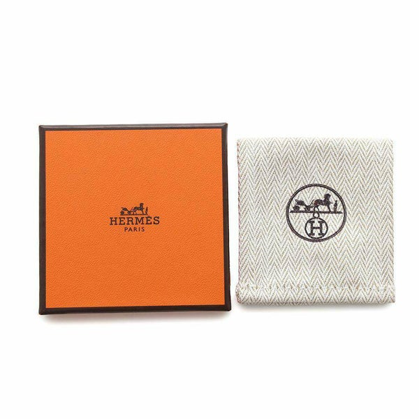 エルメス イヤーカフ オランプ Olympe スモール PM エトゥープ/シルバー金具 エプソン