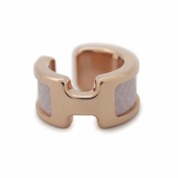 エルメス イヤーカフ オランプ Olympe スモール PM モーヴペール/ピンクゴールド金具 エプソン