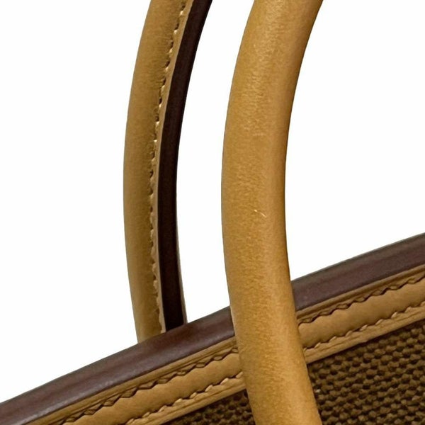 エルメス バーキン25 カーゴ セサミ/シルバー金具 トワルゴエラン/スイフト W刻印 HERMES Birkin ハンドバッグ