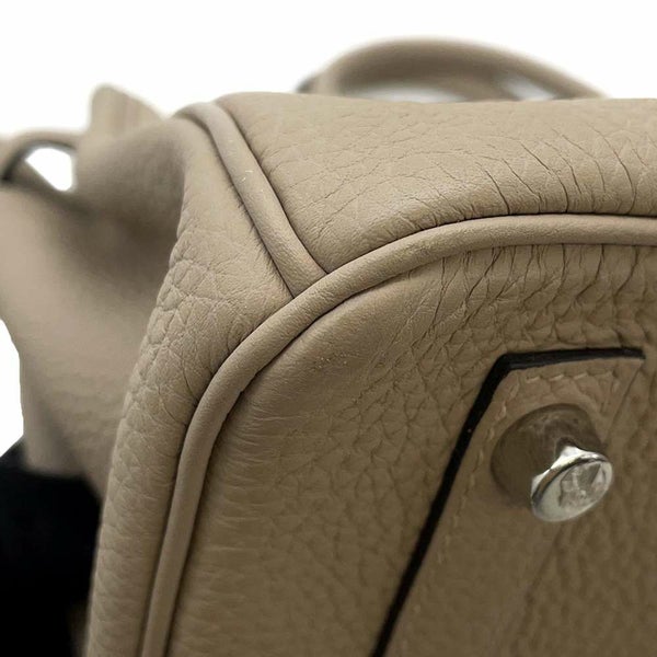 エルメス バーキン30 トゥルティエールグレー/シルバー金具 トゴ C刻印 HERMES Birkin ハンドバッグ