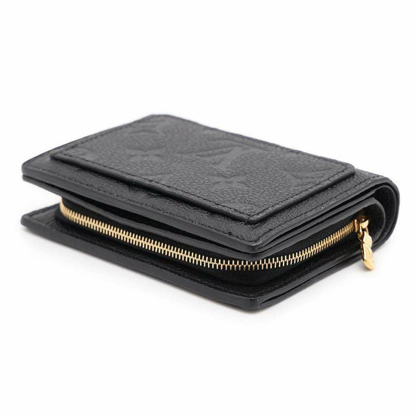ルイヴィトン 二つ折り財布 モノグラム・アンプラント ポルトフォイユ・クレア M80151 LOUIS VUITTON ブラック 黒