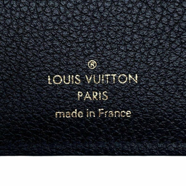 ルイヴィトン 二つ折り財布 モノグラム・アンプラント ポルトフォイユ・クレア M80151 LOUIS VUITTON ブラック 黒