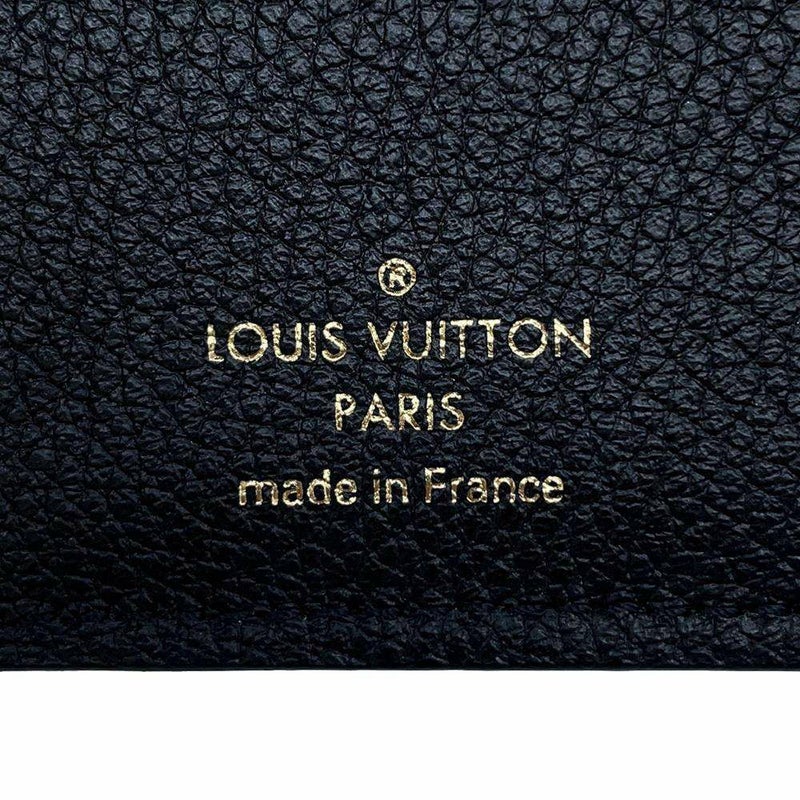 ルイヴィトン 二つ折り財布 モノグラム・アンプラント ポルトフォイユ・クレア M80151 LOUIS VUITTON ブラック 黒