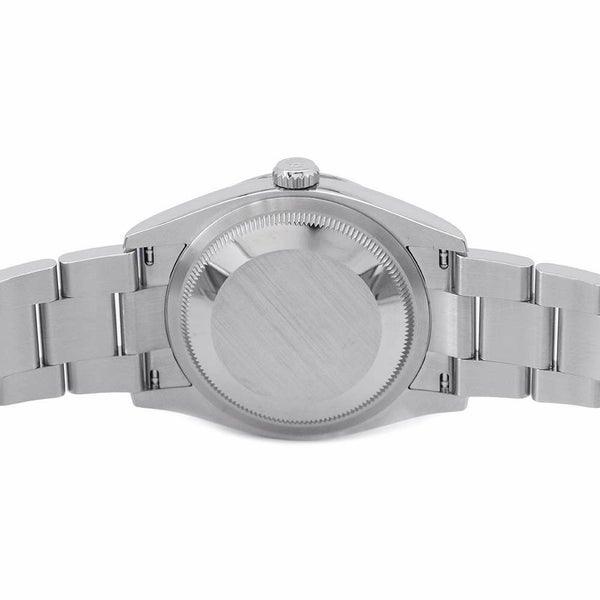 ロレックス デイトジャスト36 SS/K18WG ランダムシリアル ルーレット 126234 ROLEX 腕時計 ブライトブラック文字盤