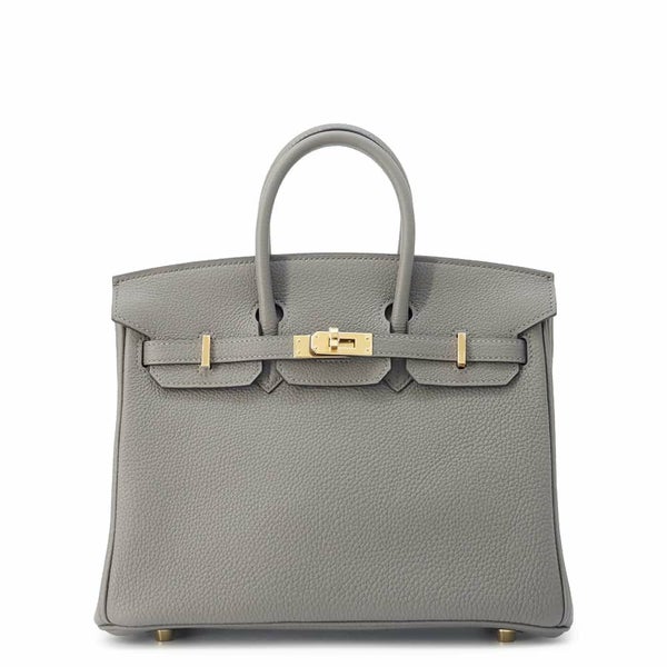 エルメス バーキン25 グリメイヤー/ゴールド金具 トゴ W刻印 HERMES Birkin ハンドバッグ