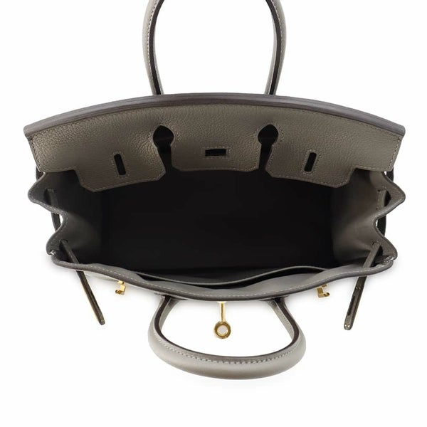 エルメス バーキン25 グリメイヤー/ゴールド金具 トゴ W刻印 HERMES Birkin ハンドバッグ