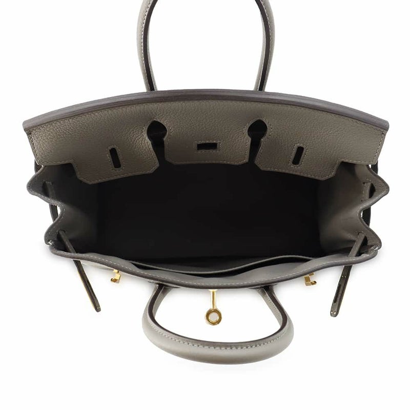 エルメス バーキン25 グリメイヤー/ゴールド金具 トゴ W刻印 HERMES Birkin ハンドバッグ