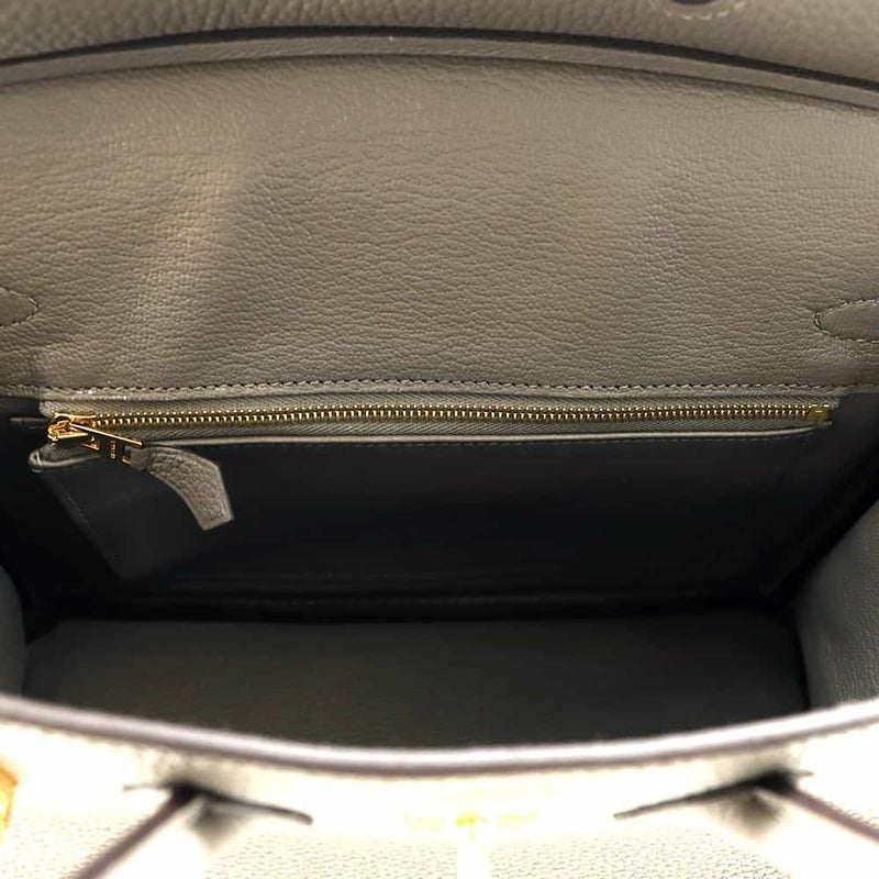 エルメス バーキン25 グリメイヤー/ゴールド金具 トゴ W刻印 HERMES Birkin ハンドバッグ