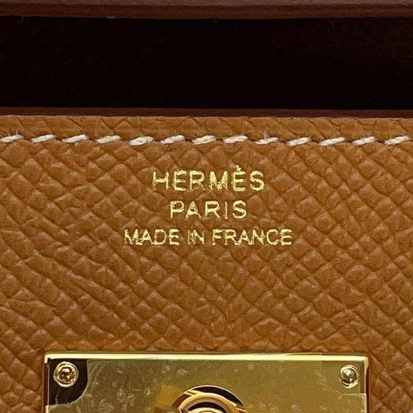 エルメス ケリーウォレット ロング トゥーゴー ゴールド/ゴールド金具 エプソン W刻印 財布