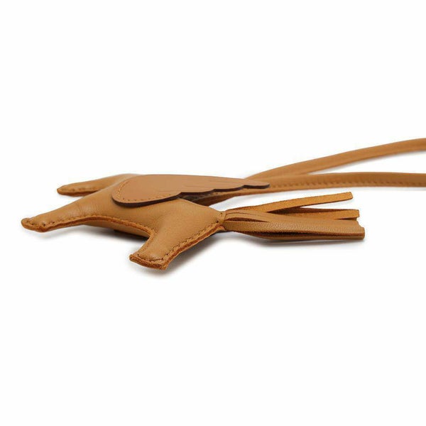 エルメス バッグチャーム ロデオPM ペガサス セサミ ラムスキン B刻印