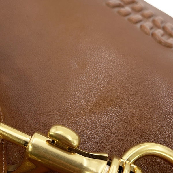 ミュウミュウ ショルダーバッグ アバンチュール ナッパレザー 5BC182 Miu Miu ワンショルダー ブラウン