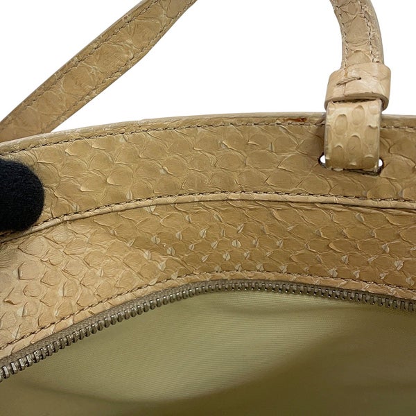トッズ ハンドバッグ トップハンドルバッグ パイソン TOD'S 2way