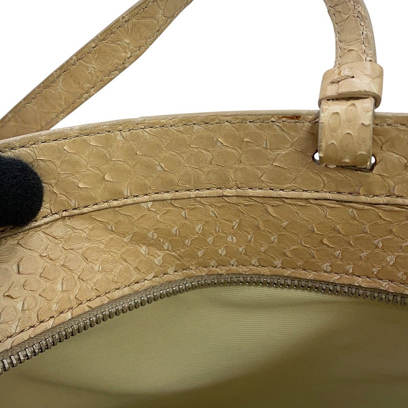 トッズ ハンドバッグ トップハンドルバッグ パイソン TOD'S 2way