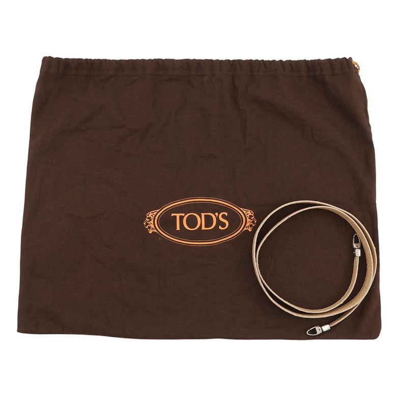 トッズ ハンドバッグ トップハンドルバッグ パイソン TOD'S 2way