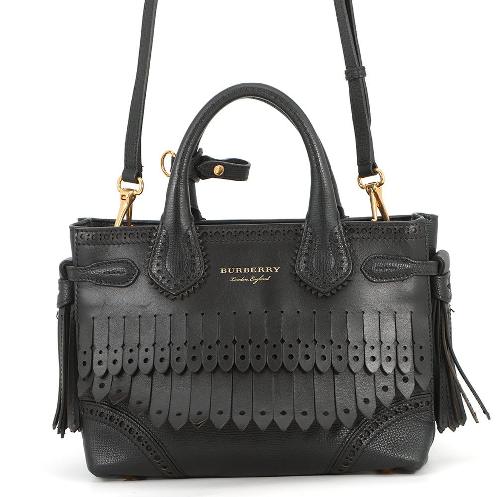 バーバリー　訳あり　タグ付き未使用　2WAY 保存袋　化粧箱　ビジネス　トート BURBERRY (バーバリー) 2WAY ロゴ ナイロン トートバッグ BB8063497