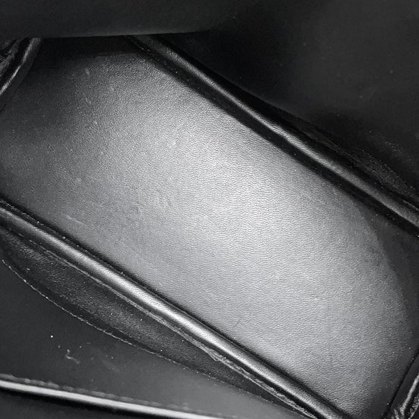 エルメス ボリード1923 ミニ ブラック/シルバー金具 シェブルミゾル K刻印 HERMES 2wayショルダー 黒