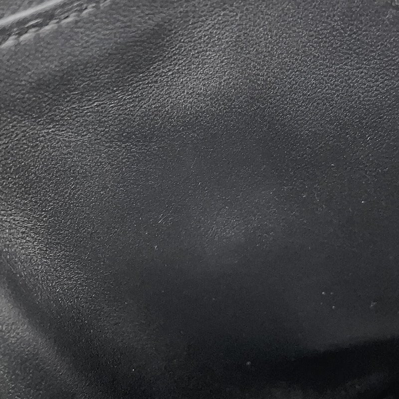 エルメス ボリード1923 ミニ ブラック/シルバー金具 シェブルミゾル K刻印 HERMES 2wayショルダー 黒