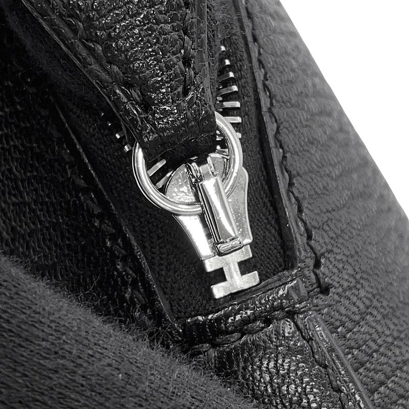 エルメス ボリード1923 ミニ ブラック/シルバー金具 シェブルミゾル K刻印 HERMES 2wayショルダー 黒