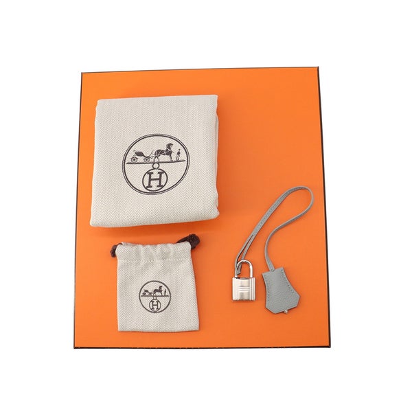 エルメス ボディバッグ ケリー アッカドPM ブルーグラシエ/シルバー金具 トゴ W刻印 メンズ