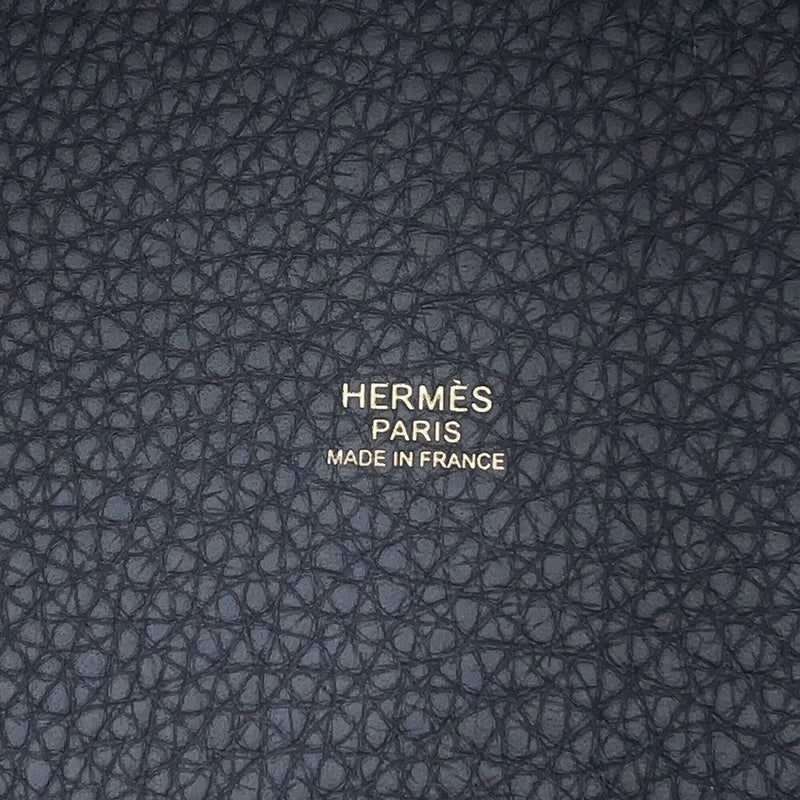 エルメス ハンドバッグ ピコタンロックPM グリミスティ/シャンパンゴールド金具 トリヨンクレマンス K刻印 HERMES