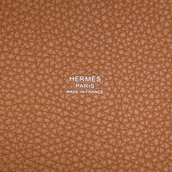 エルメス ハンドバッグ ピコタンロックPM ゴールド/シルバー金具 トリヨンクレマンス G刻印 HERMES トートバッグ