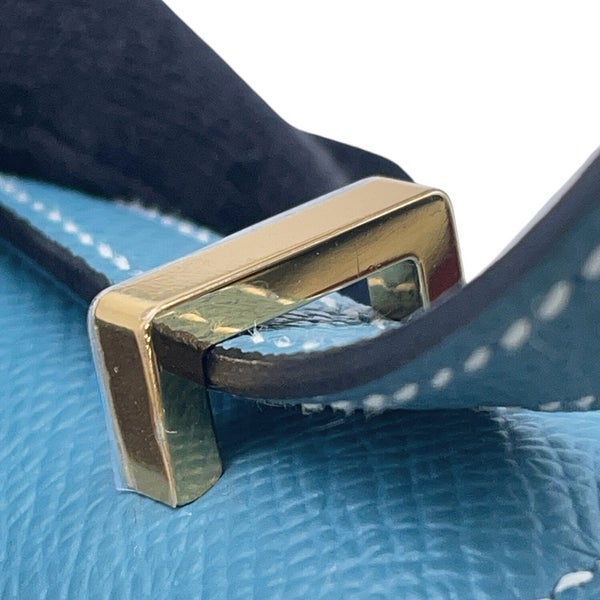 エルメス ショルダーバッグ ミニ コンスタンス3 ミロワール ニューブルージーン/ゴールド金具 エプソン W刻印 HERMES