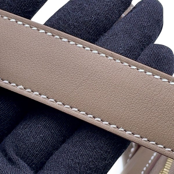 エルメス ハンドバッグ リンディ ミニ エトゥープ/ゴールド金具 スイフト G刻印 HERMES バッグ 2wayショルダーバッグ