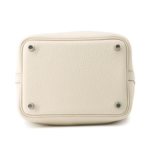エルメス ハンドバッグ ピコタンロックPM クレ/シルバー金具 トリヨンクレマンス K刻印 HERMES