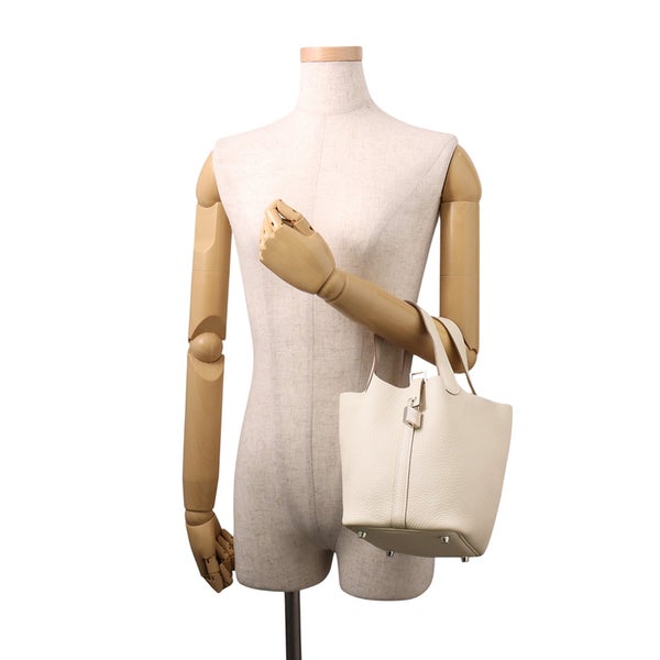 エルメス ハンドバッグ ピコタンロックPM クレ/シルバー金具 トリヨンクレマンス K刻印 HERMES