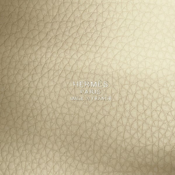 エルメス ハンドバッグ ピコタンロックPM クレ/シルバー金具 トリヨンクレマンス K刻印 HERMES