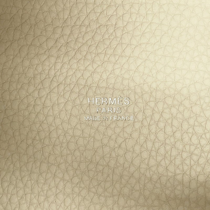 エルメス ハンドバッグ ピコタンロックPM クレ/シルバー金具 トリヨンクレマンス K刻印 HERMES