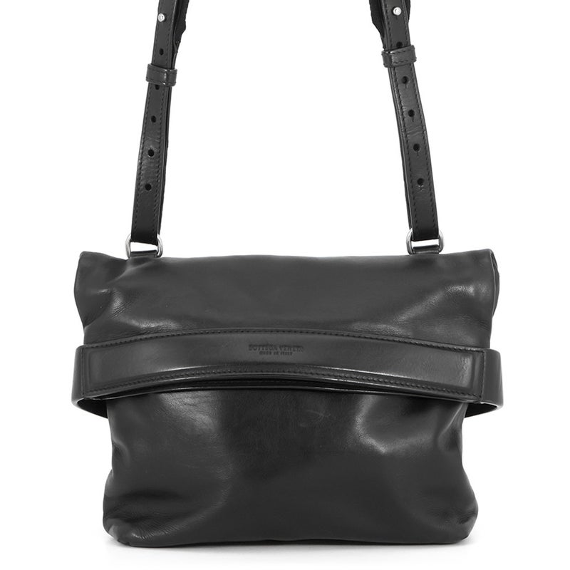 ボッテガヴェネタ ショルダーバッグ レザー 573615 BOTTEGA VENETA 黒