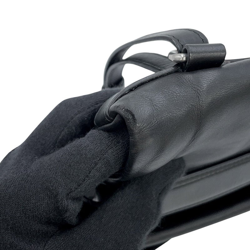 ボッテガヴェネタ ショルダーバッグ レザー 573615 BOTTEGA VENETA 黒