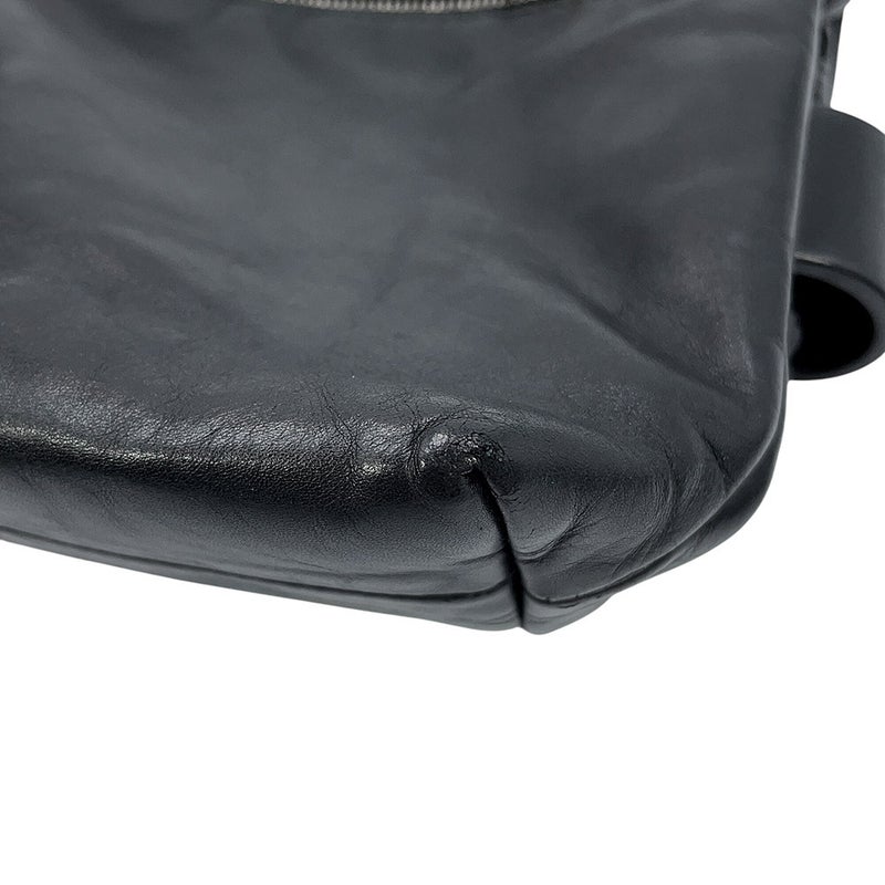 ボッテガヴェネタ ショルダーバッグ レザー 573615 BOTTEGA VENETA 黒