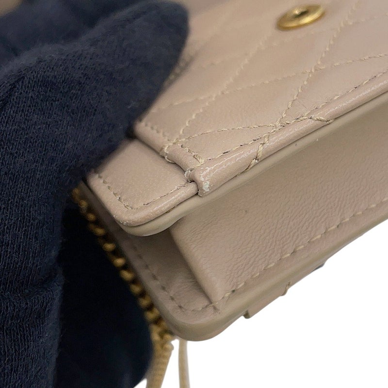 サンローランパリ チェーンショルダーバッグ ゲイビー マイクロ レザー 685612 SAINT LAURENT PARIS