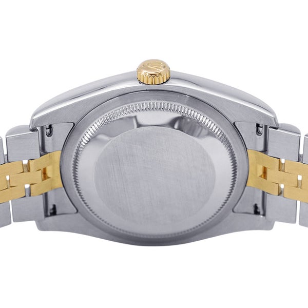 ロレックス デイトジャスト G番 SS/K18YG 116233G ROLEX 腕時計 シャンパン文字盤 10Pダイヤ